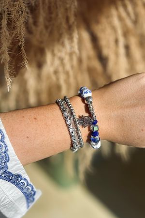 Laundry B Bloom Charm  Bracelet